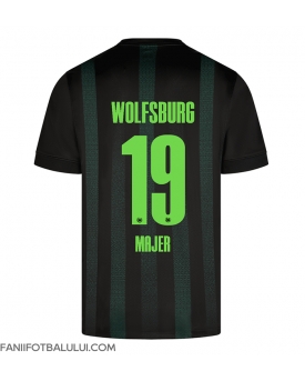 Wolfsburg Lovro Majer #19 Tricou Fotbal Replică 2024-25 Barbati Deplasare